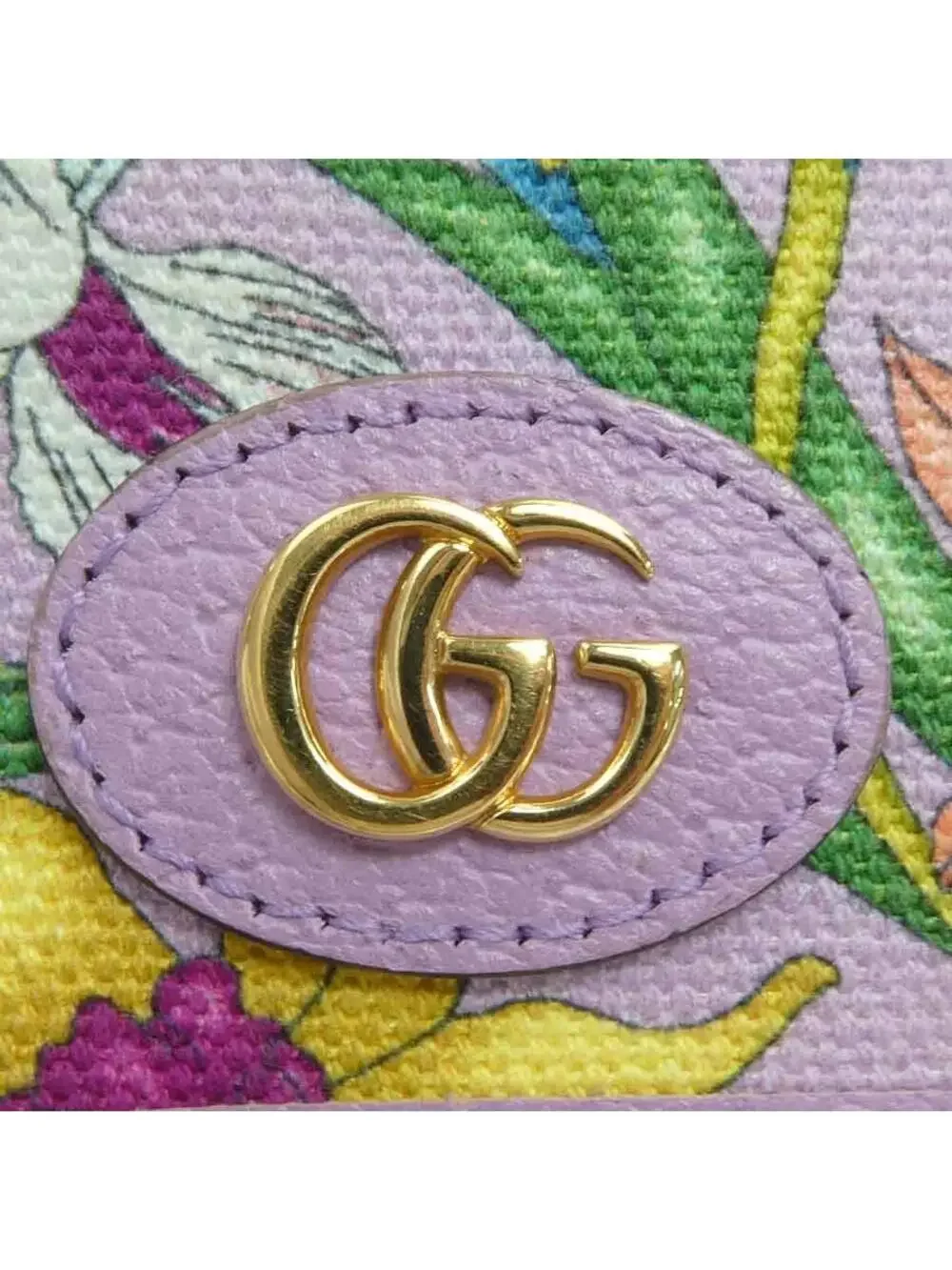 Auth Gucci Flora Bifold Wallet #280398G26B